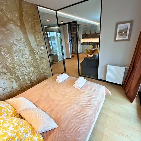 Nowy Dwupietrowy Nad Jeziorem Z Widokiem Na Wode - Marina Apartment